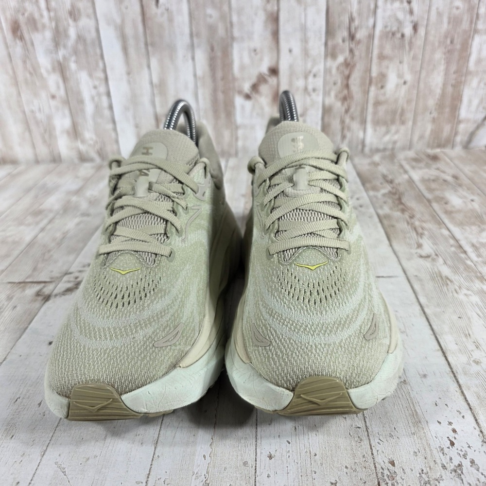 Hoka Arahi 8 Womens 6.5B Oat Milk Silver Sky Running Shoes 1168691-ORF Stability - Picture 2 of 8